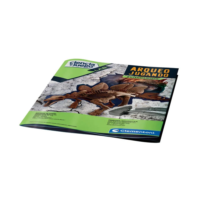 Juego De Ciencia Kit Excavación Stegosaurus Realidad Niños