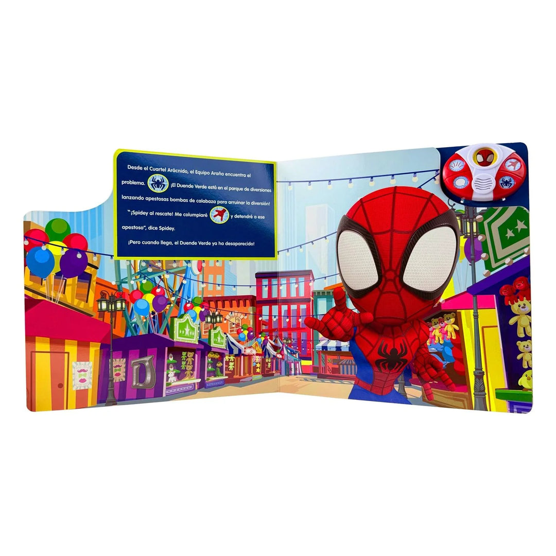 Libro Spidey Y Sus Sorprendentes Amigos Con Sonidos Niños