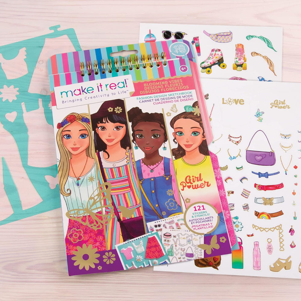 Juego Diseño De Moda Estilos Con Stickers Y Plantillas