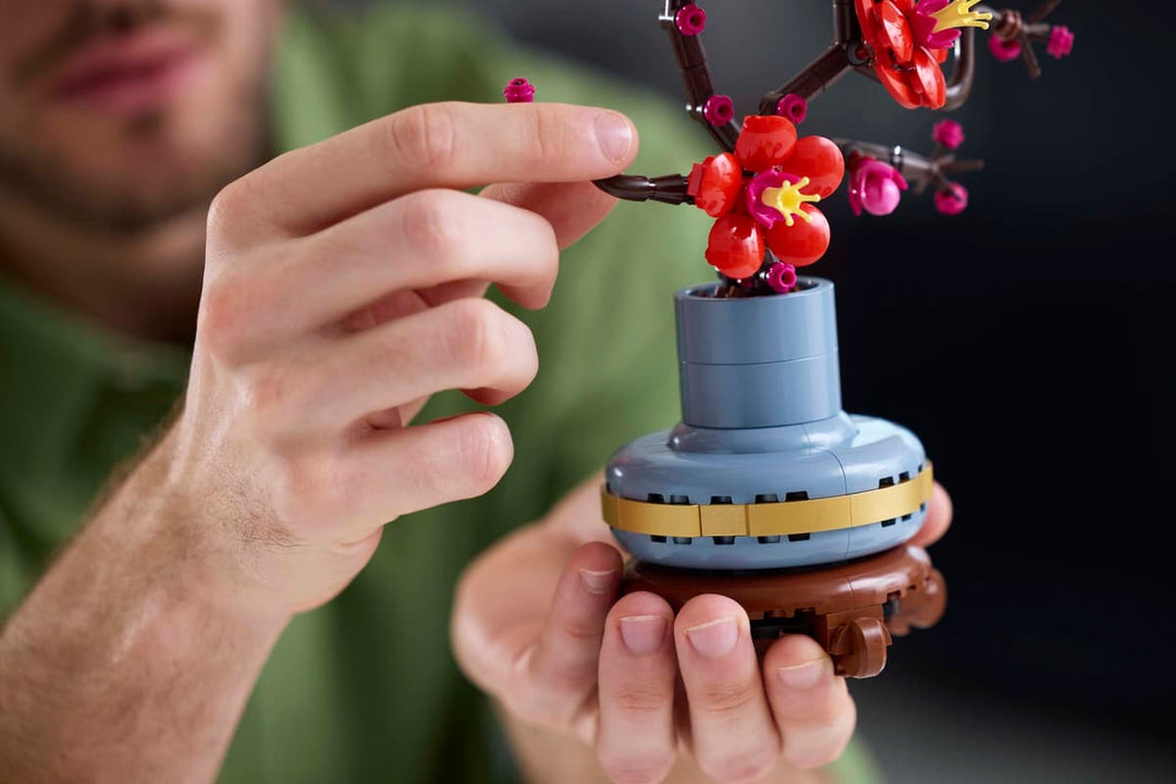 Juego De Construcción Lego Flor De Ciruelo 327 Piezas Niños