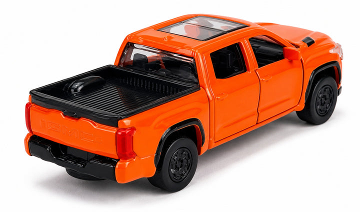 Carro Coleccionable 1:36 Toyota Tunddra Trd Pro Naranja