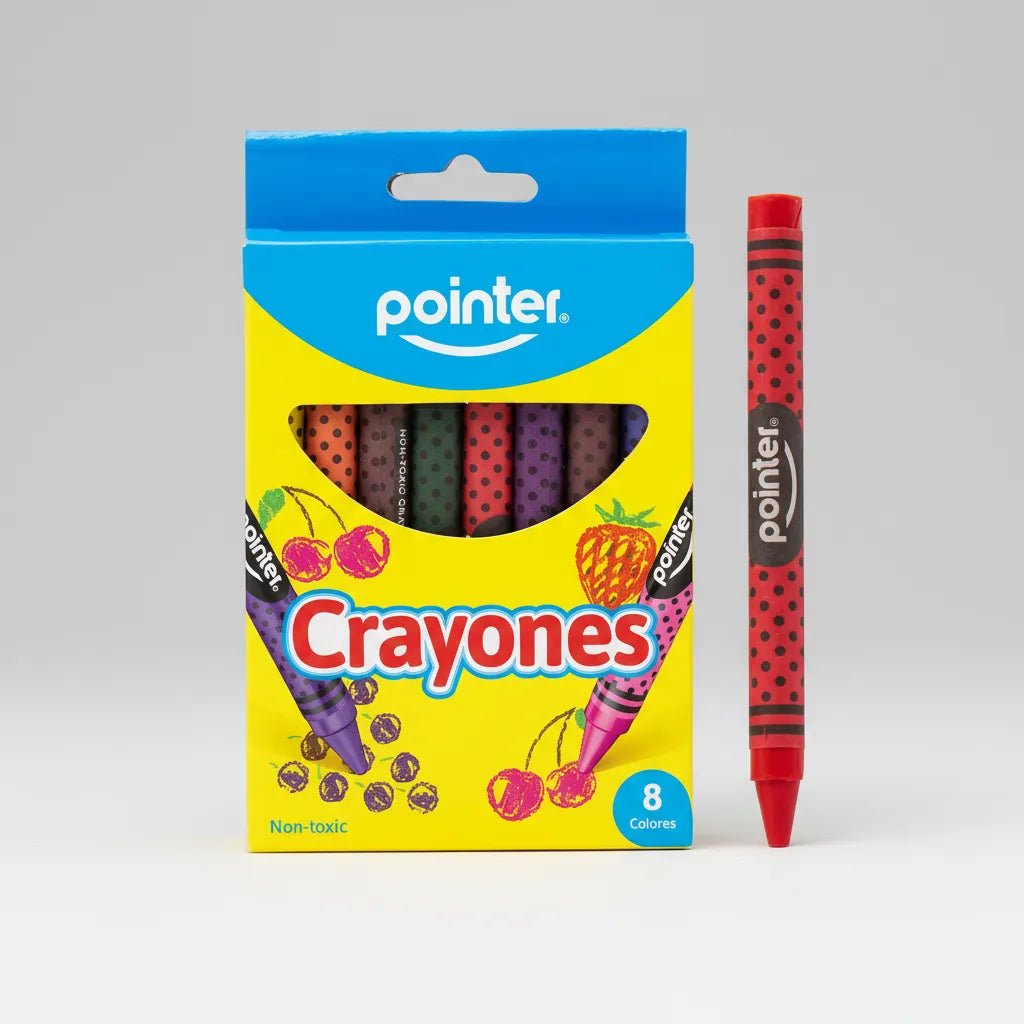 Primeras Crayolas Ninos 8 Unidades