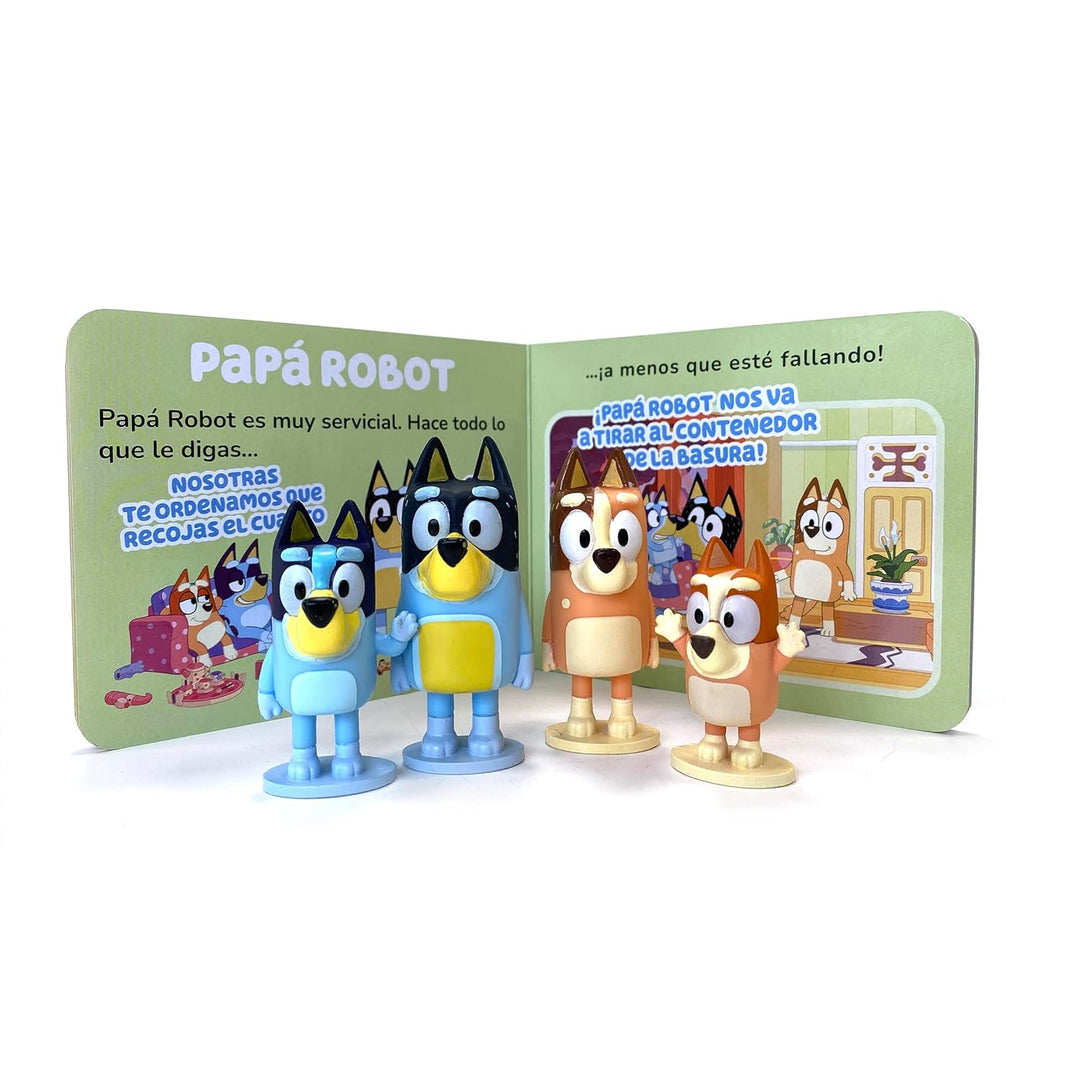 Libro Mini Divertilibros Bluey Y Familia Niños