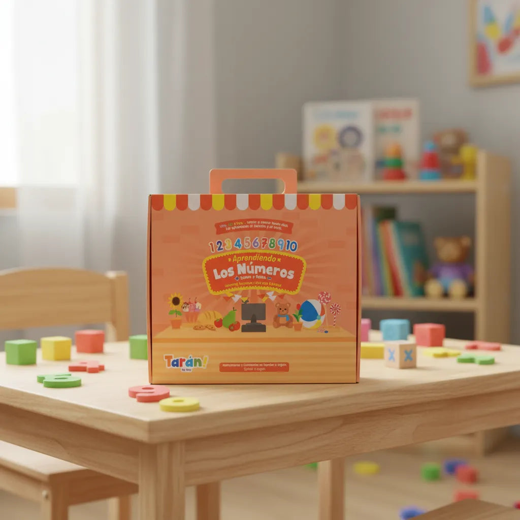 Juego Didáctico Aprendiendo Los Números Para Niños