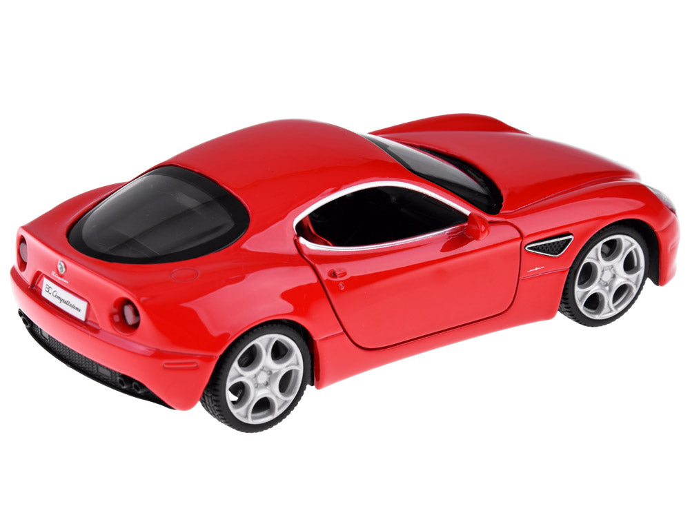 Carro Coleccionable Bburago 1:32 Alfa 8c Competizione Rojo