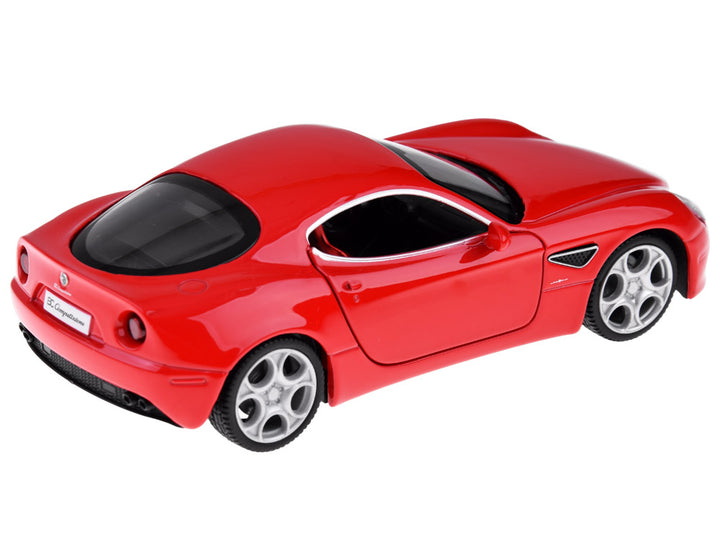 Carro Coleccionable Bburago 1:32 Alfa 8c Competizione Rojo