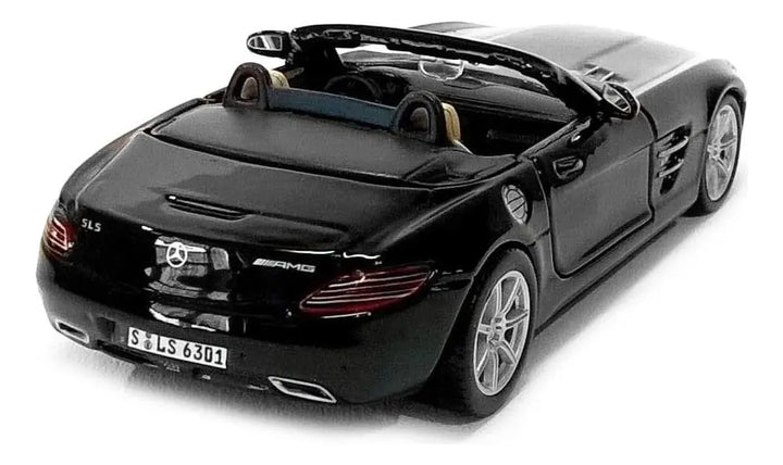 Carro A Escala 1/32 Mercedes-benz Sls Amg Roadster Negro