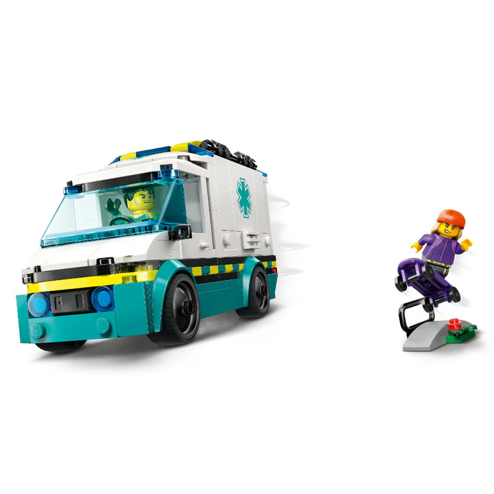 Juego Lego 184 Ambulancia Para Niños