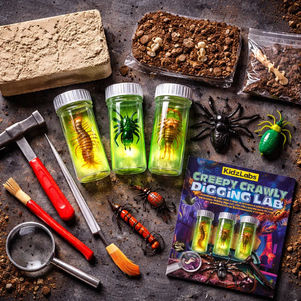 Juego Experimentos Científico Kit Excavación Insectos Niños