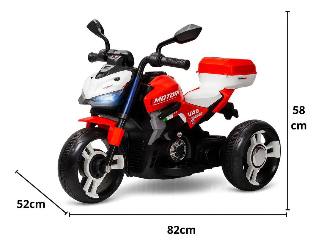 Moto Eléctrica Aventura 6v Sonidos Luces Niños