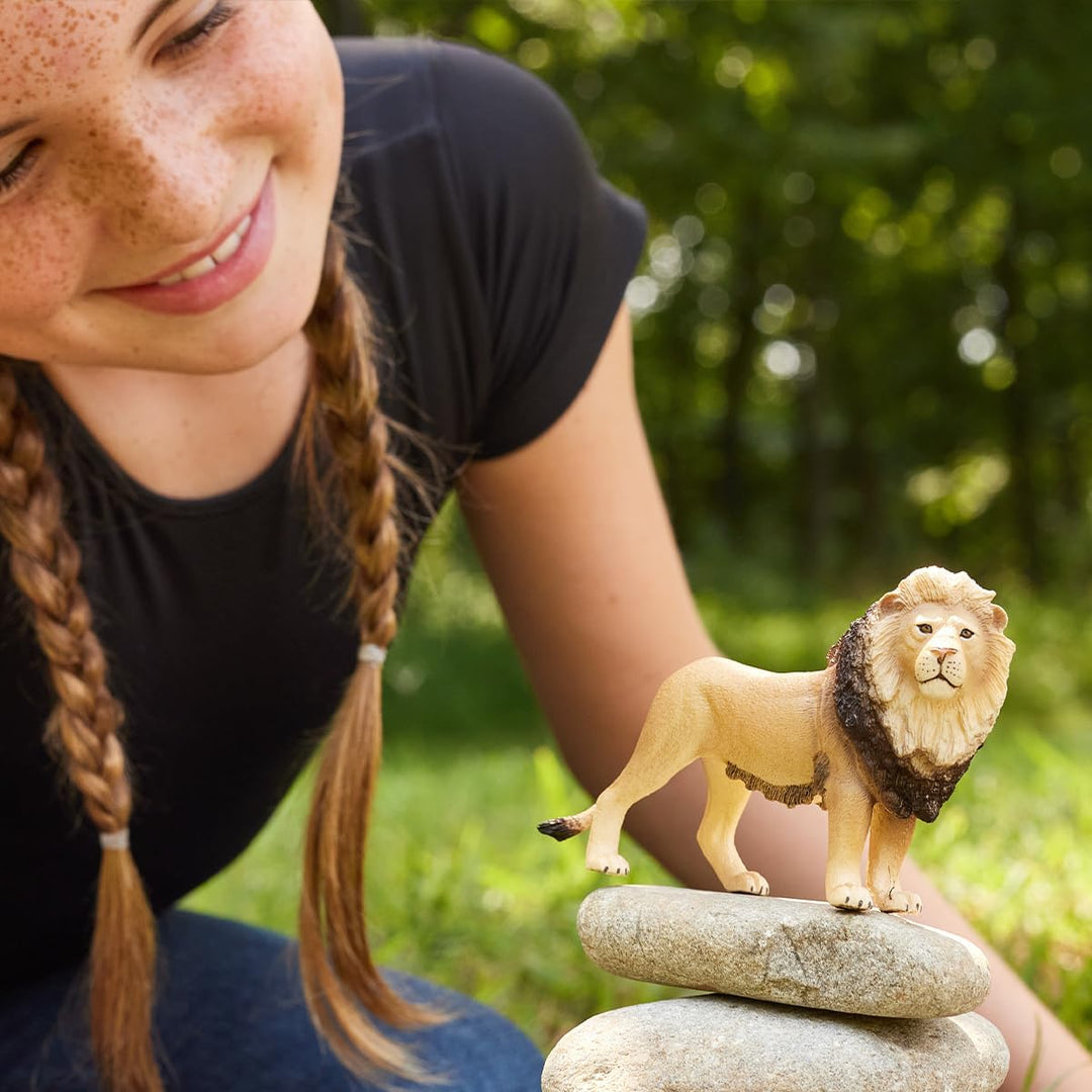 Figuras Coleccionables León Pintada A Mano Schleich
