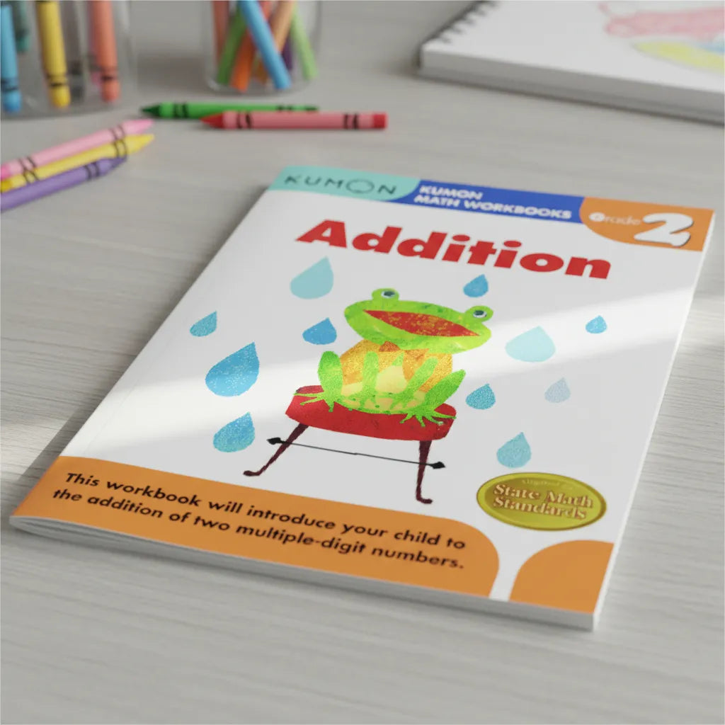 Libro Didáctico Kumon Grade 2 Addition Para Niños Niñas