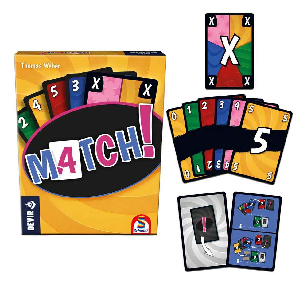 Juego De Cartas Match Estrategia Para Niños