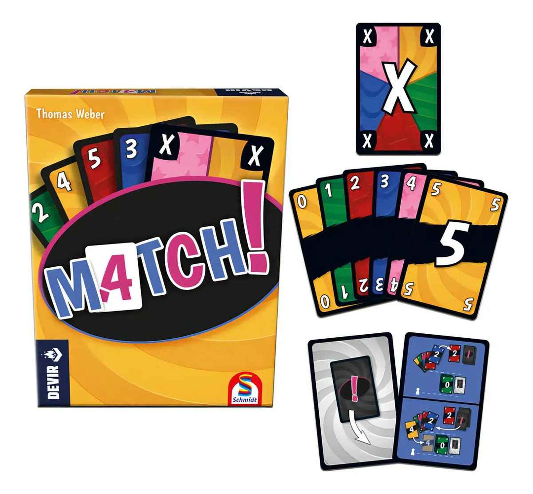 Juego De Cartas Match Estrategia Para Niños