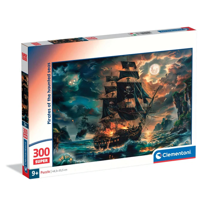 Rompecabezas 300 Piezas Piratas De Los Mares Clementoni