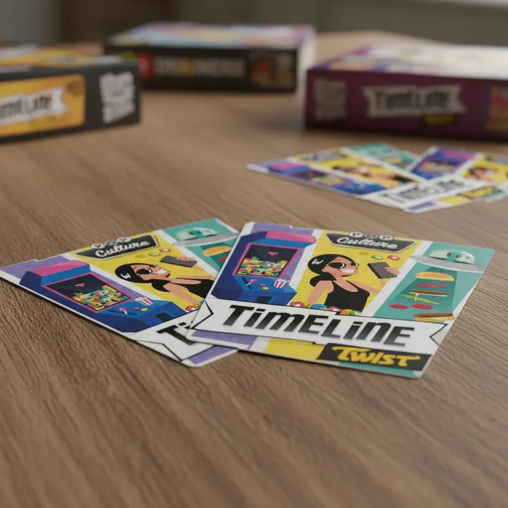 Juego De Mesa Timeline Twist Pop Culture Para Niños