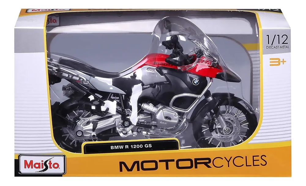 Moto De Colección Escala 1:12 Mc Bmw R 1200 Gs
