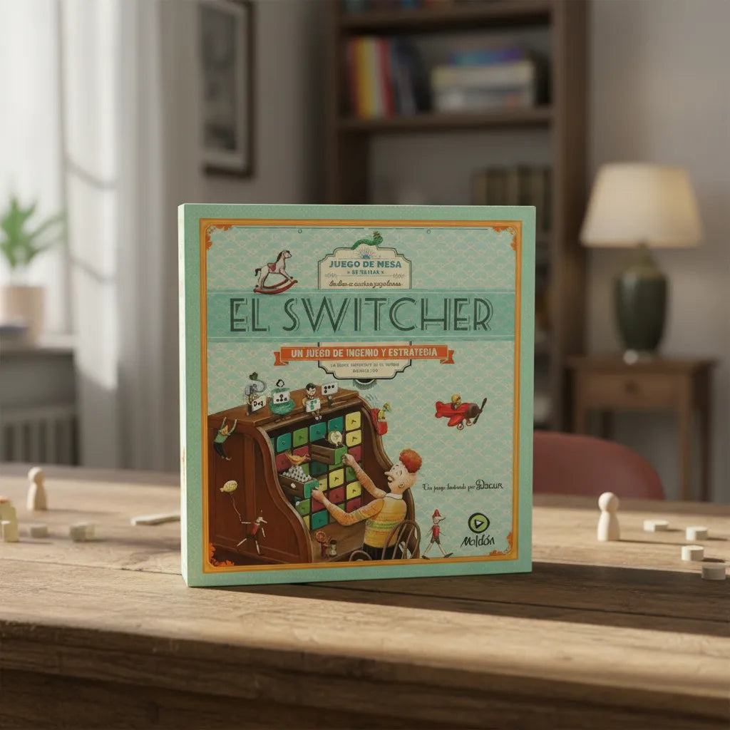 Juego De Mesa El Switcher Estrategia Para Niños Y Adultos