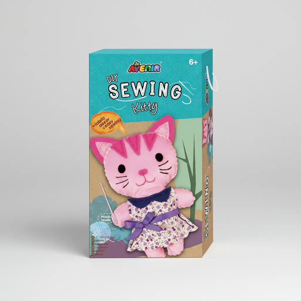 Set De Arte Y Manualidades Amigos Tejidos Gato