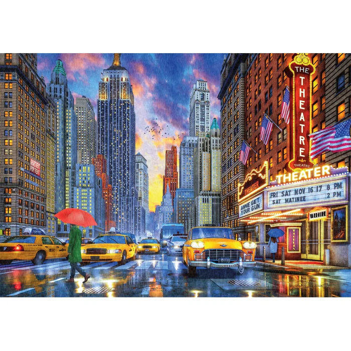 Rompecabezas 2000 Piezas Rainy Manhattan Clementoni