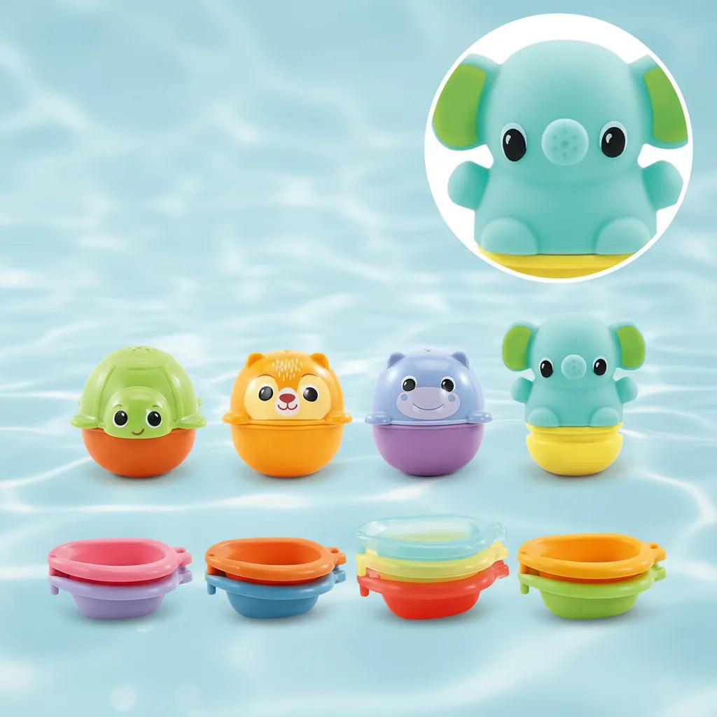 Juguete Animales Al Agua Para Bebés