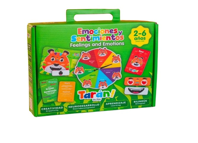 Juego Didáctico las Emociones Y Sentimientos Niños