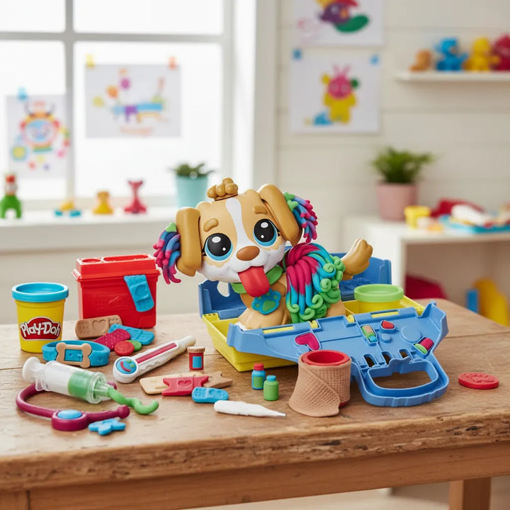 Juguete Divertido Veterinario Play-doh Para Niños