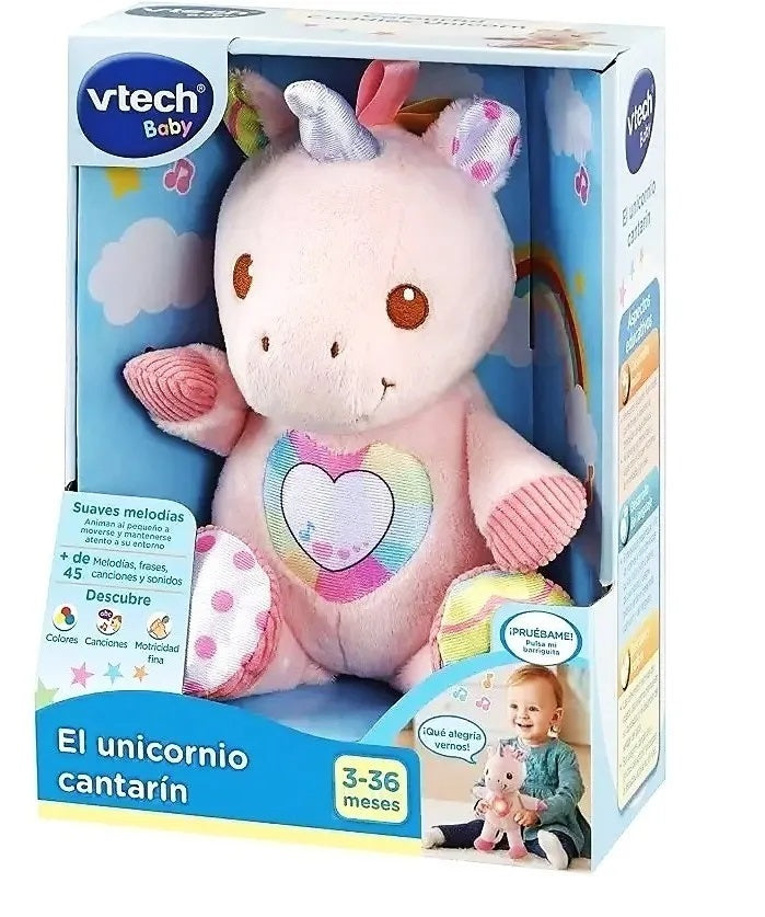 Juguete Unicornio Musical Luces Para Bebés
