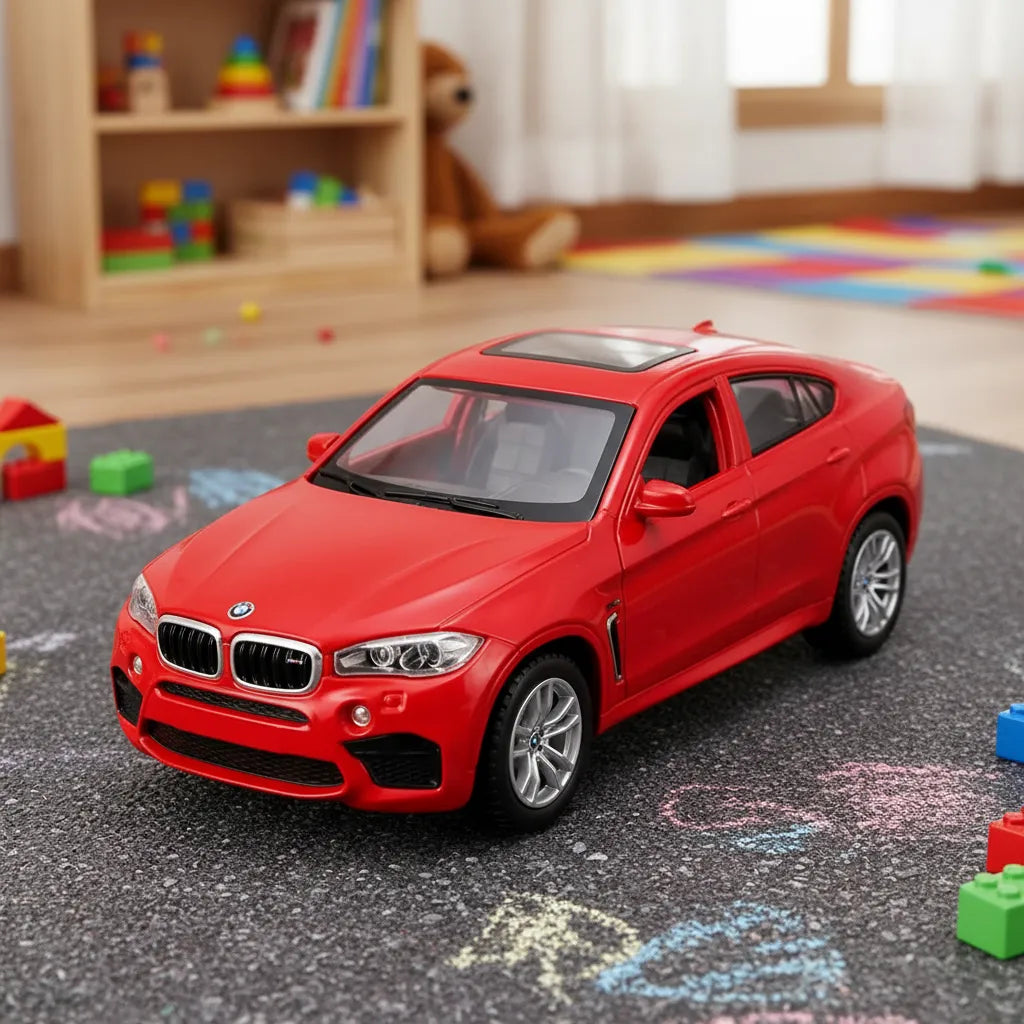 Carro Escala Coleccionable Bm6 X6m Rojo