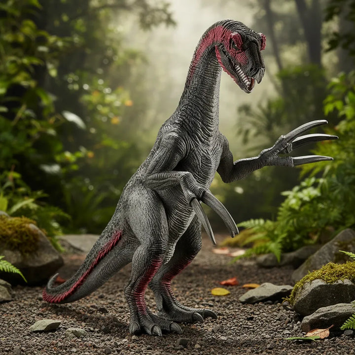 Figura Dinosaurios Therizinosaurio Pintado a Mano