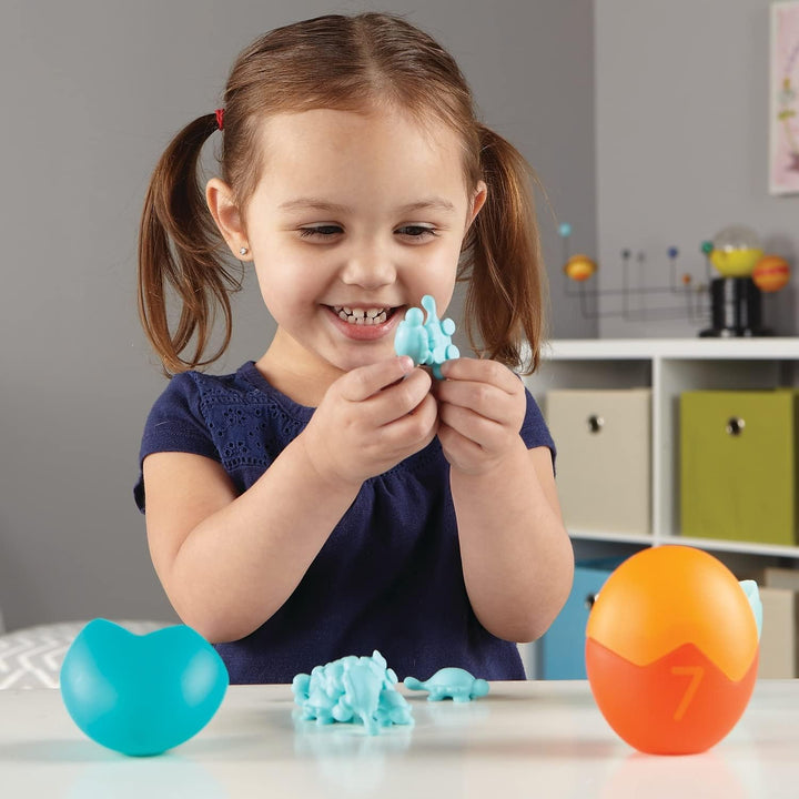 Juego Didáctico Clasificador De Dinosaurios Para Niños