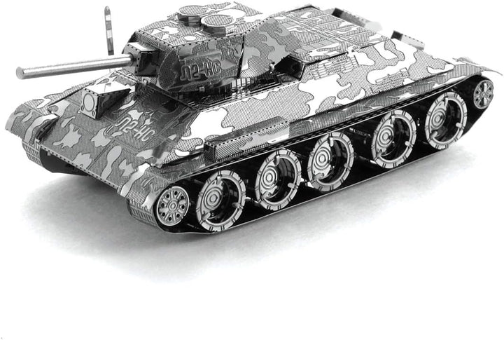 Rompecabezas Modelo Metal Earth T-34 Para Niños Adultos