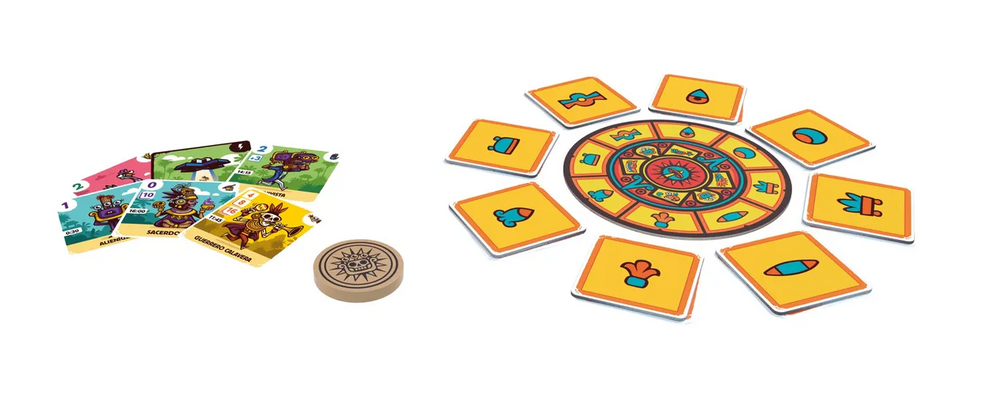Juego De Mesa Aztecas Vs Alienígenas Niños