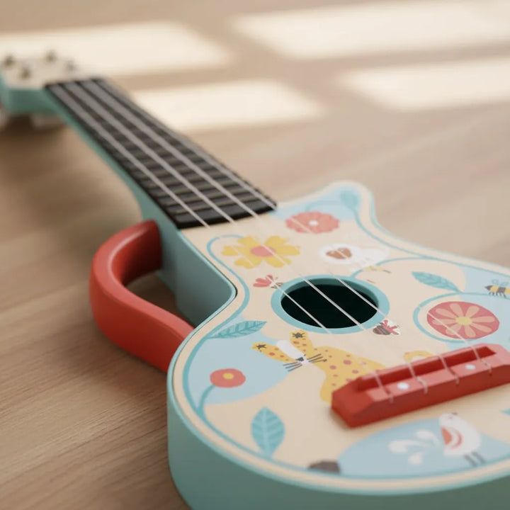 Juego Set  Musical 4 En 1 Madera Para Niños