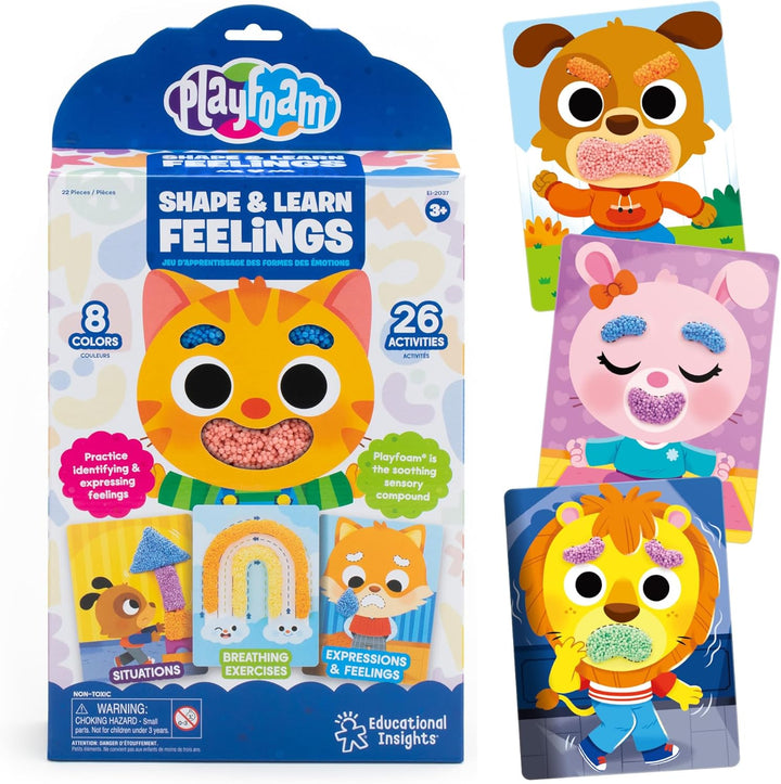 Set Educativo Playfoam Emociones Y Creatividad  Niños