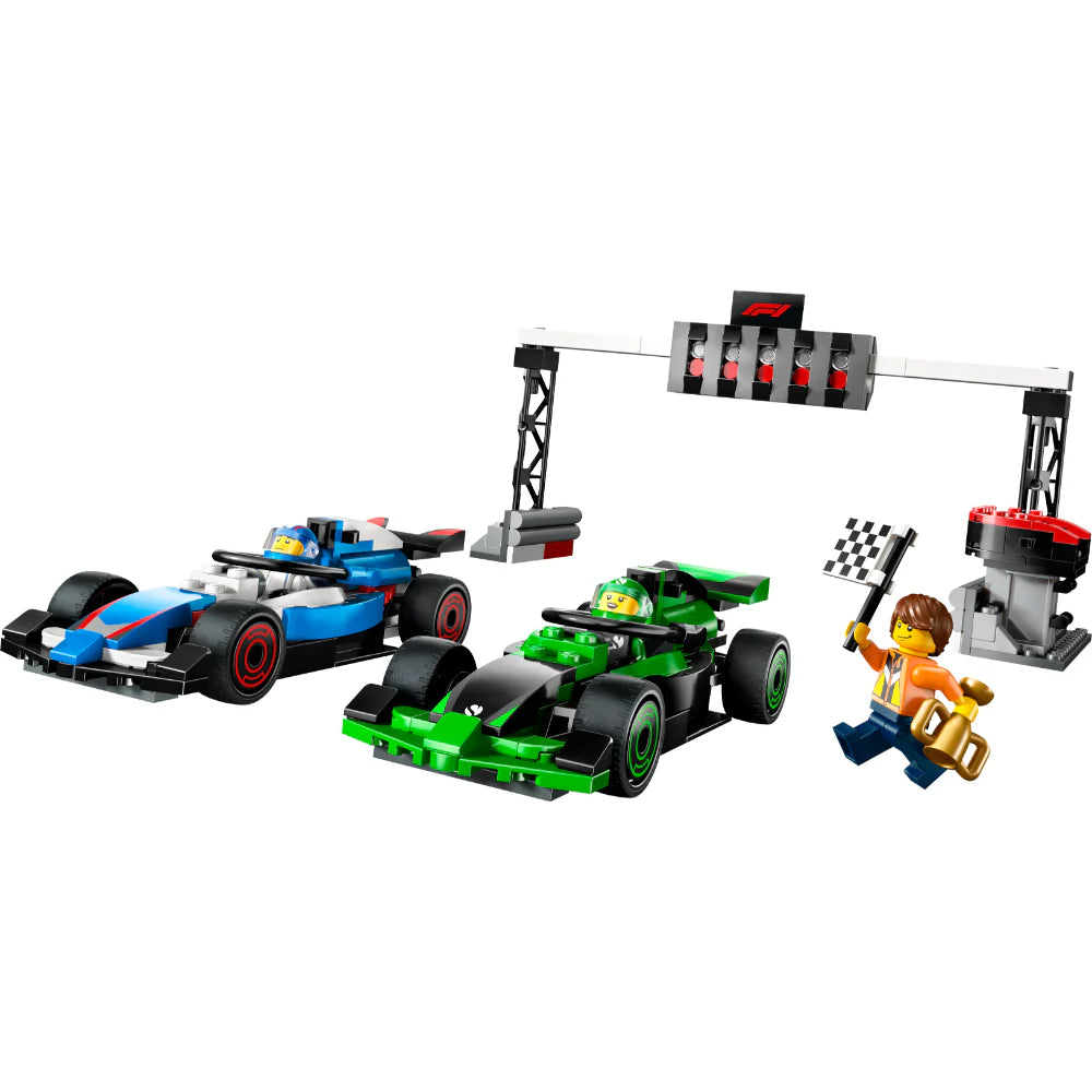 Juego De Construcción Parrilla De F1 Coches De Carrera Niños