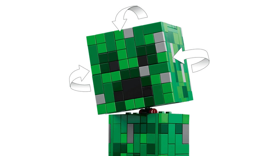 Juego De Construcción Lego Minecraft El Creeper 665 Piezas