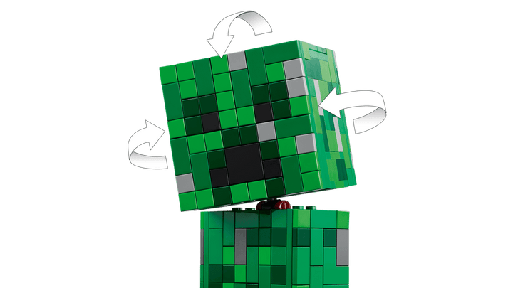 Juego De Construcción Lego Minecraft El Creeper 665 Piezas