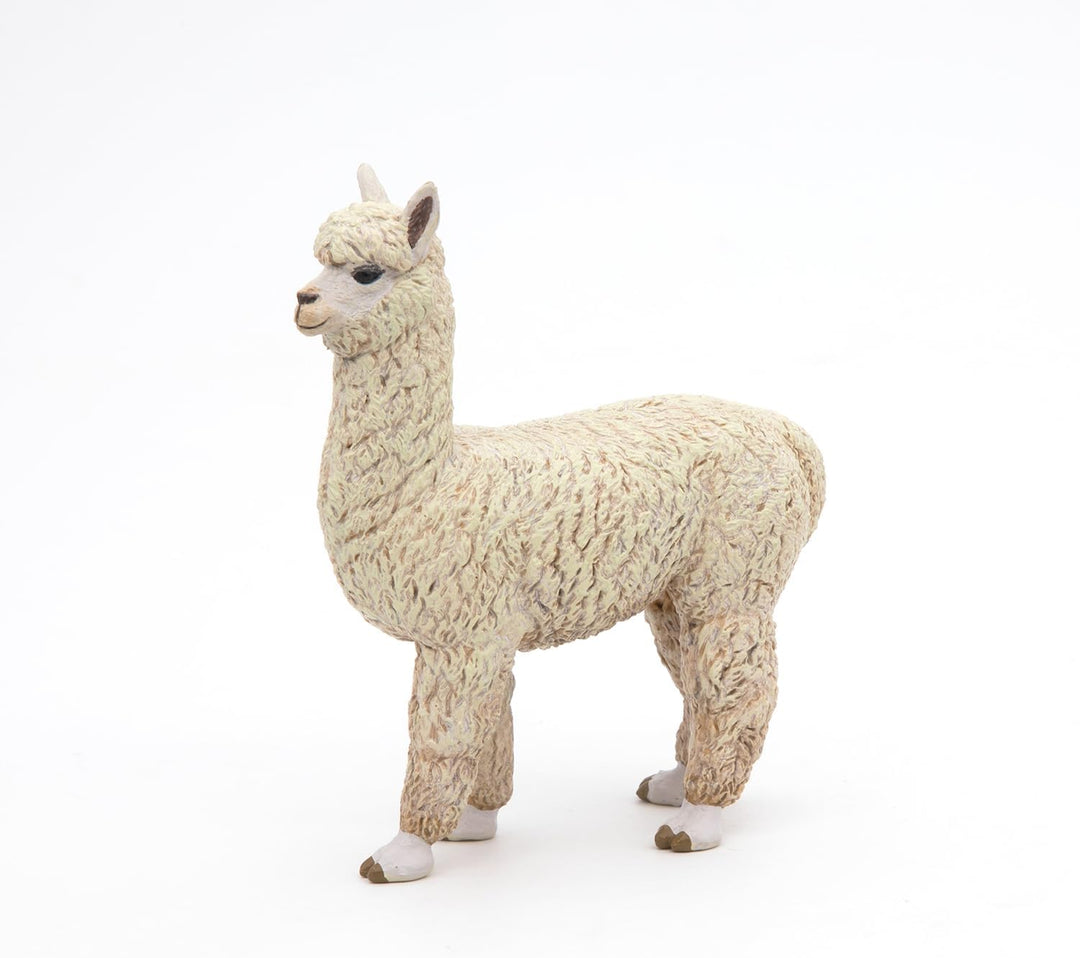 Figura Coleccionable Alpaca Pintada A Mano papo