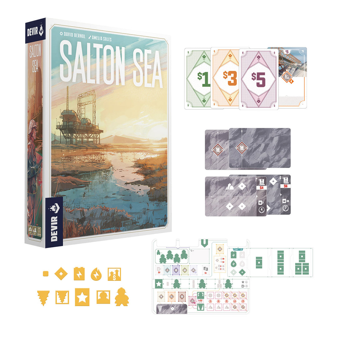 Salton Sea Juego De Mesa Adultos Estrategia