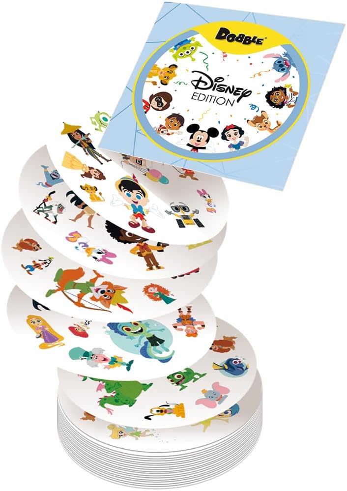 Juego De Mesa Dobble Disney Edición Para Niños