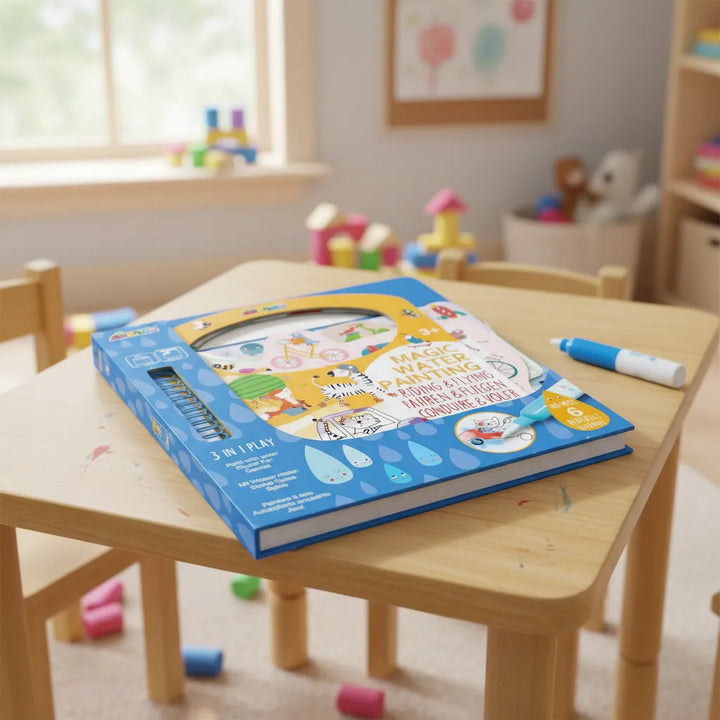 Libro Magico Para Pintar Con Agua Conducir o Volar
