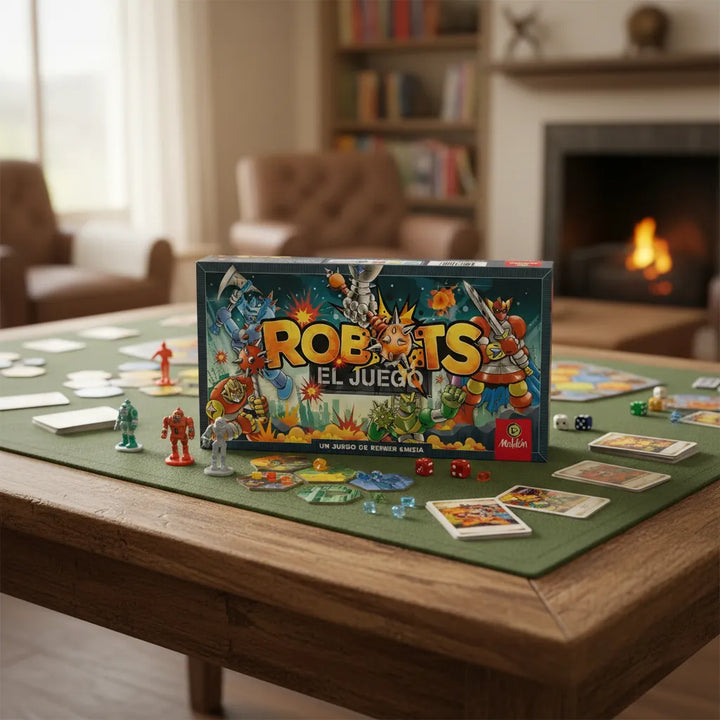 Juego De Mesa Robots Estrategia Para Niños Y Adultos