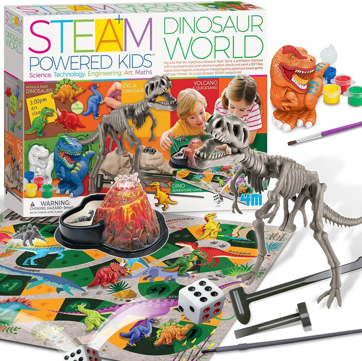 Juego Experimento Excavación Dinosaurios