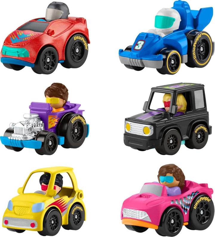 Set Motricidad Little People Wheelies 6 Unidades Para Niños