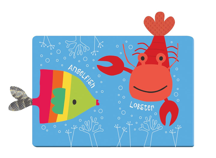 Libro Infantil Suave Sensorial Oceano Para Bebés