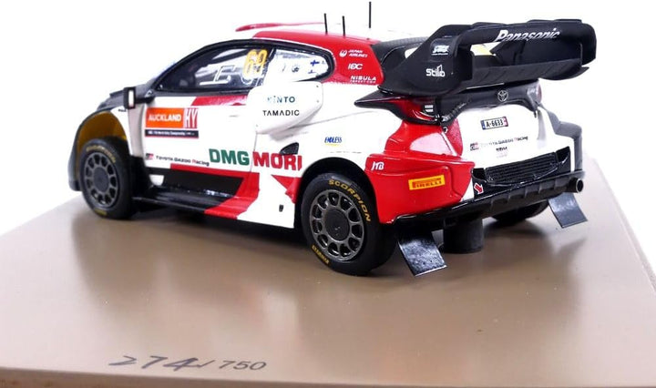 Carro Escala Bburago 1/43 Toyota Gr Yaris Rally1 Hybrid Wrc