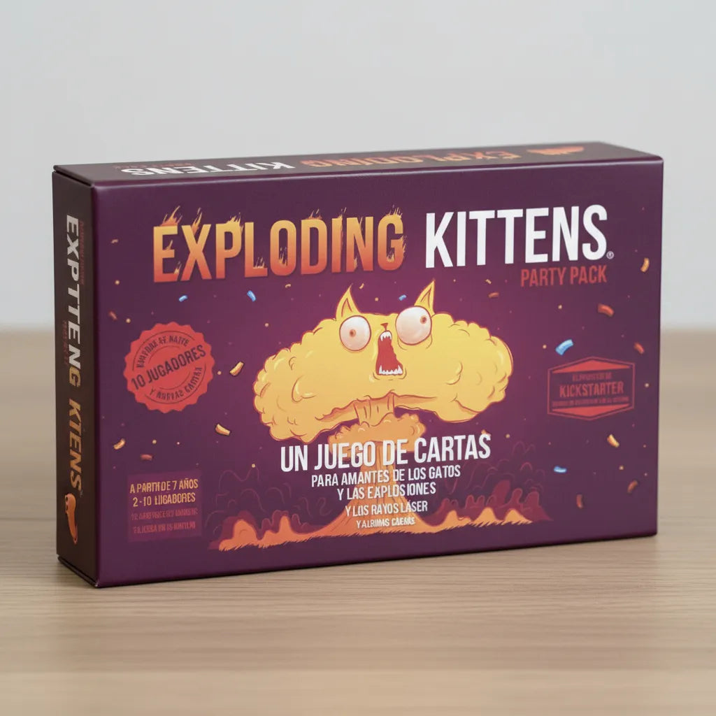 Juego De Mesa Exploding Kittens Fiesta