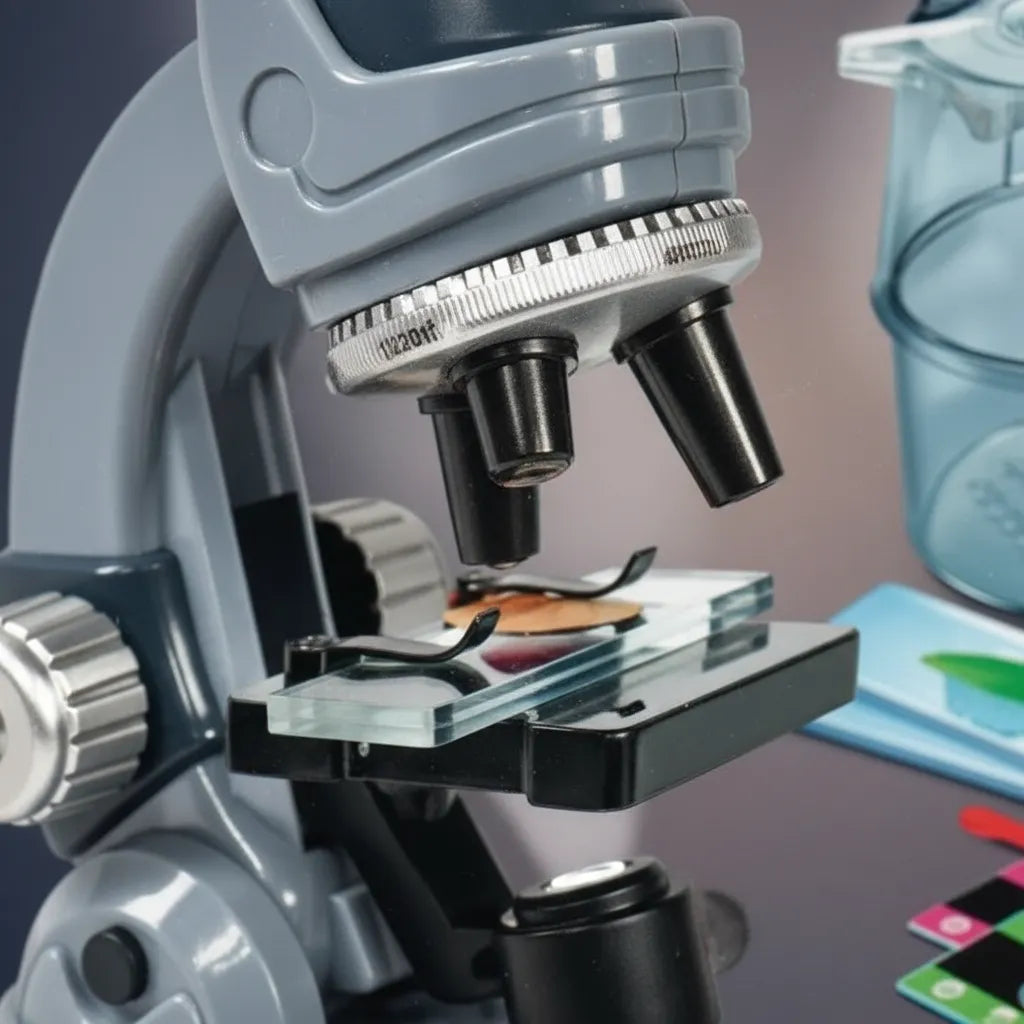 Juego Científico Microscopio Con Accesorios Para Niños