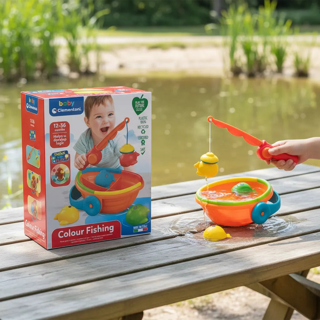 Juego De Pesca Magnético Motricidad Fina Niños